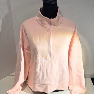 Calia Golf ⛳️ Women's Pink Half-Zip Pullover Top